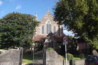 photo of St Martin's Church burial ground